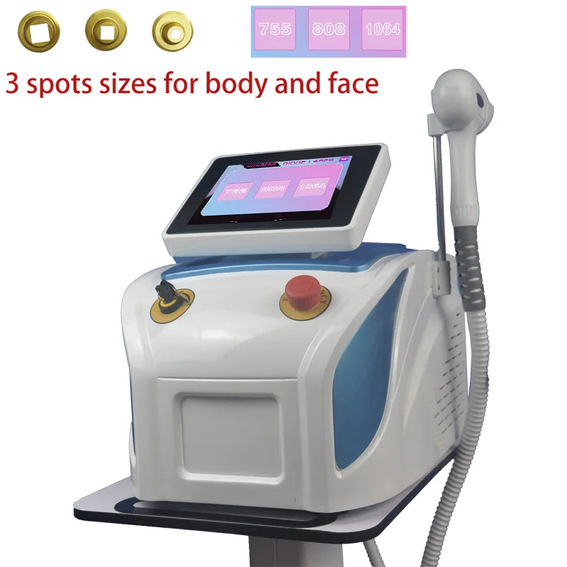 Triple Wavelength Diode Laser Hair Removal 755 808 1064 Laser / 3 Wave