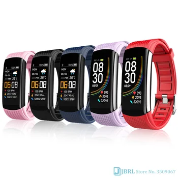 

bluetooth smart watch women fitness bracelet men smart band phone IP67 Waterproof color Wristband Android IOS heart rate clock