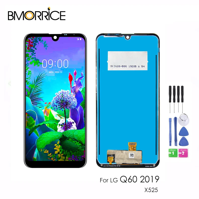 Для LG серии Q Q60 2019X525 LM-X525ZA LM-X525ZAW LM-X525HA ЖК-дисплей Дисплей кодирующий