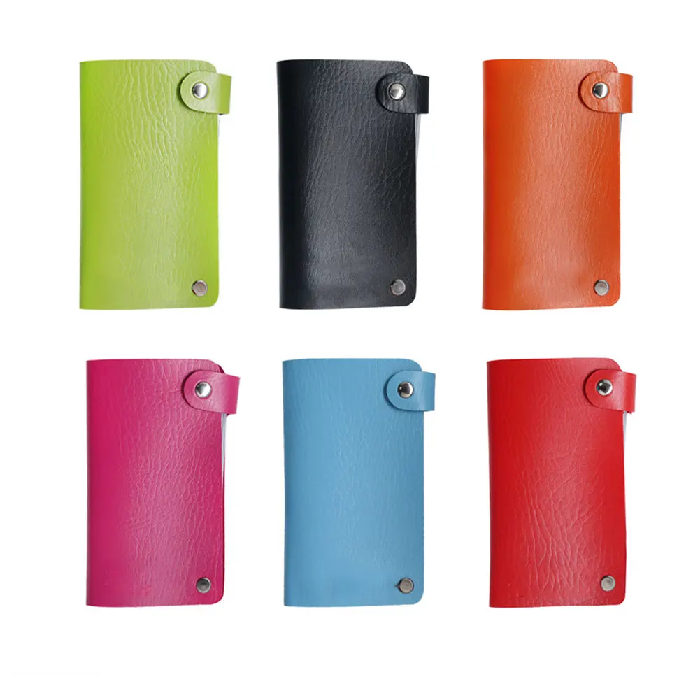 Высокий 24 слота гвозди штамповки пластины держатель из искусственной кожи дизайн ногтей шаблон чехол сумка для хранения штамп Органайзер KTC 66