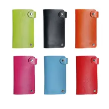 Высокий 24 слота гвозди штамповки пластины держатель из искусственной кожи дизайн ногтей шаблон чехол сумка для хранения штамп Органайзер KTC 66