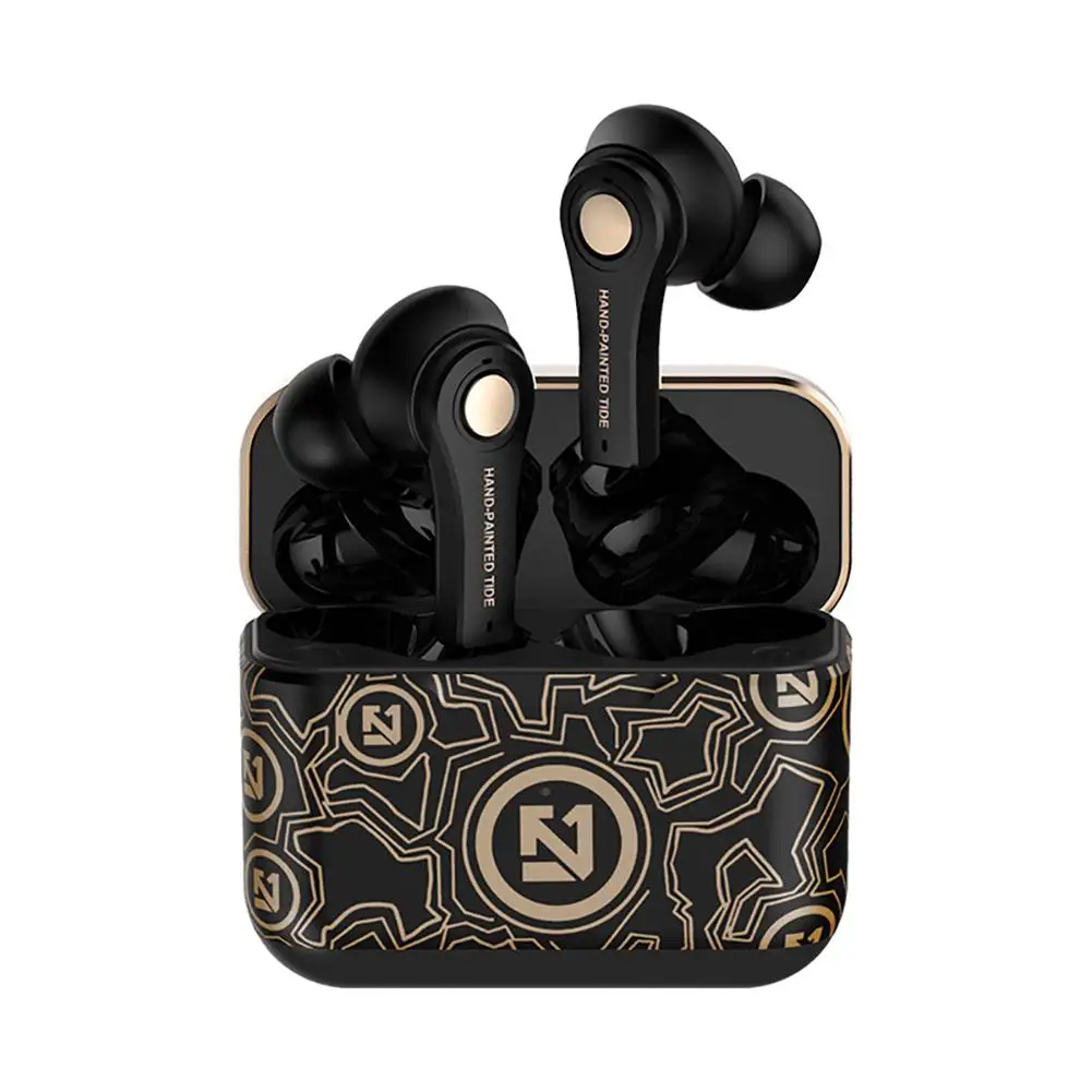 

Rondaful TS-100 Wireless Earphones TWS Bluetooth 5.0 Mini Earbuds Stereo Bass Noise Cancelling Sports Waterproof Earbud In Ear