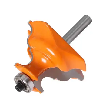 

8mm Shank Pedestal Router Bit Window Door Molding Foot Cabinet Line Cutter Mill