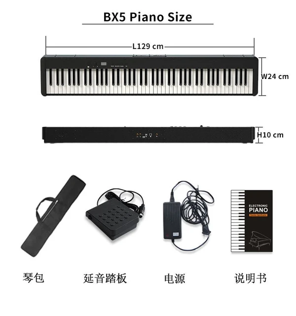 Commerce de gros marteau Professionnel OEM clavier 88 touches numérique  portable Grand Piano électrique électrique - Chine Clavier MIDI et Portable  Piano prix