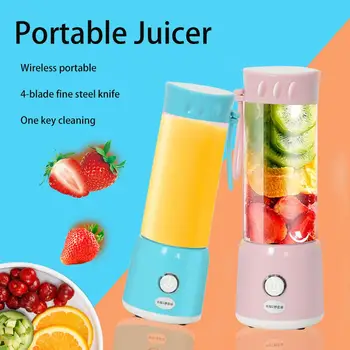 

Portable USB Electric Mini Fruit Mixer Meat Grinder Juicer Handheld Smoothie Maker Stirring Machine Juice Cup Water Home Blender
