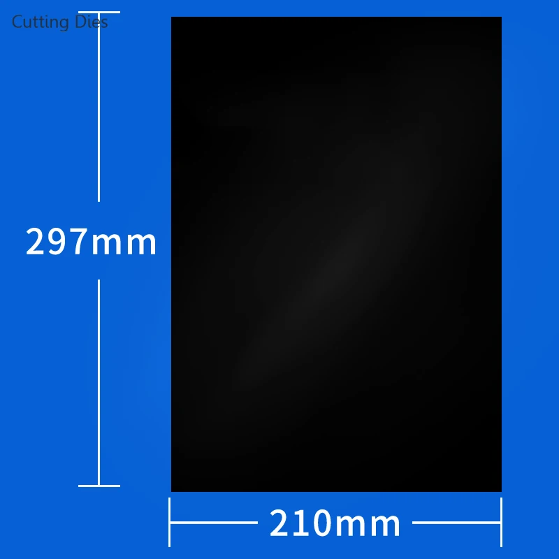 Красочные 297x210 мм режущие штампы для хранения магнитных листов А4 Vent Cover для изготовления карт штамп для хранения