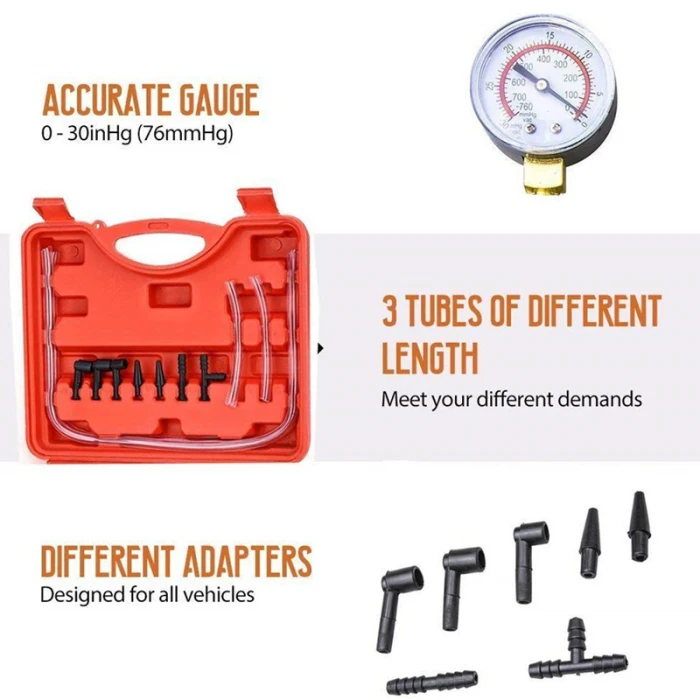 Ручной вакуумный насос тестер тормозной комплект для слива портативный набор инструментов для остановки кровотечения для стайлинга автомобиля