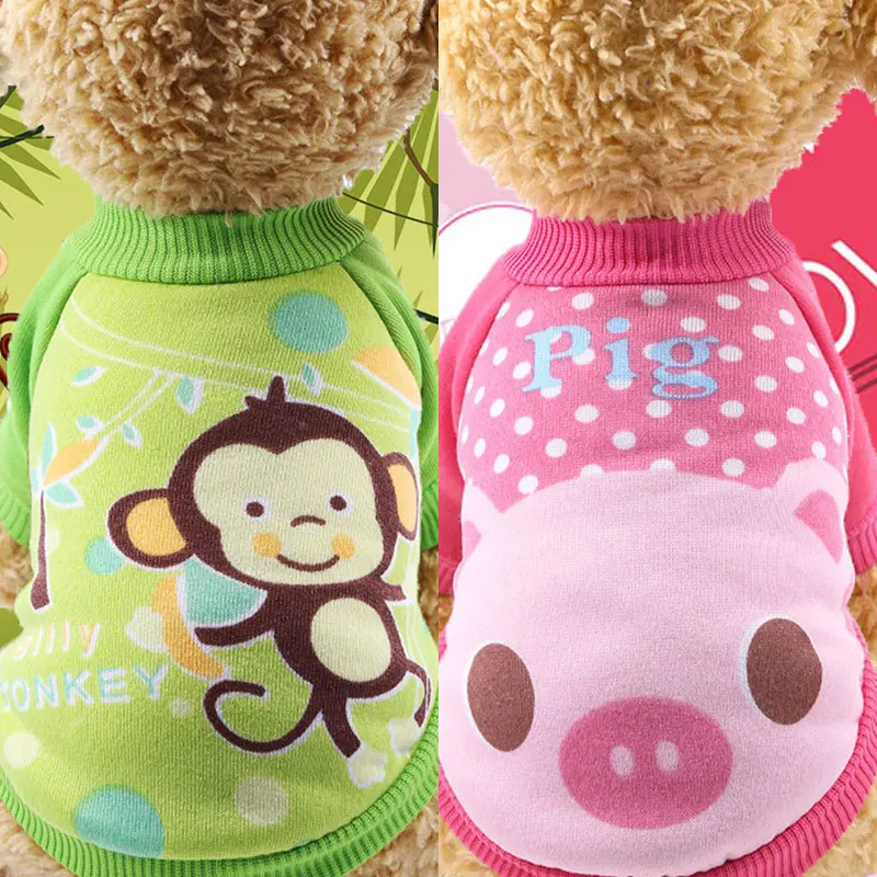 Classic Warm Dog Clothes Puppy Pet Cat Jacket Coat hoodies Winter