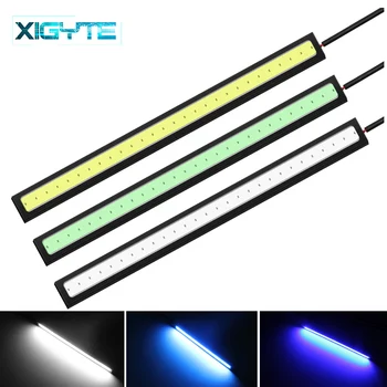 

1pcs 17cm Universal Daytime Running Light Car COB DRL LED Strip Light External Lights Auto Waterproof Car Styling Led DRL Lamp