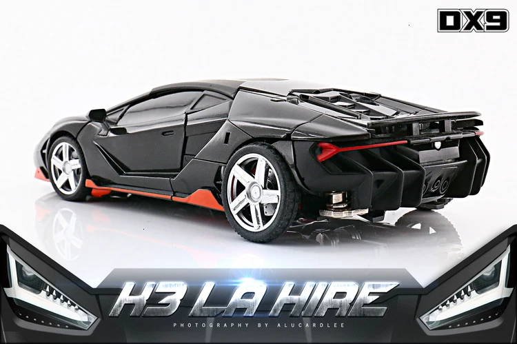 Трансформация DX9 фигурка Rodimus K3 LA HIRE Hot Rod аниме сериал роботы куклы-Супергерои Сплав ABS игрушка пластик Figma