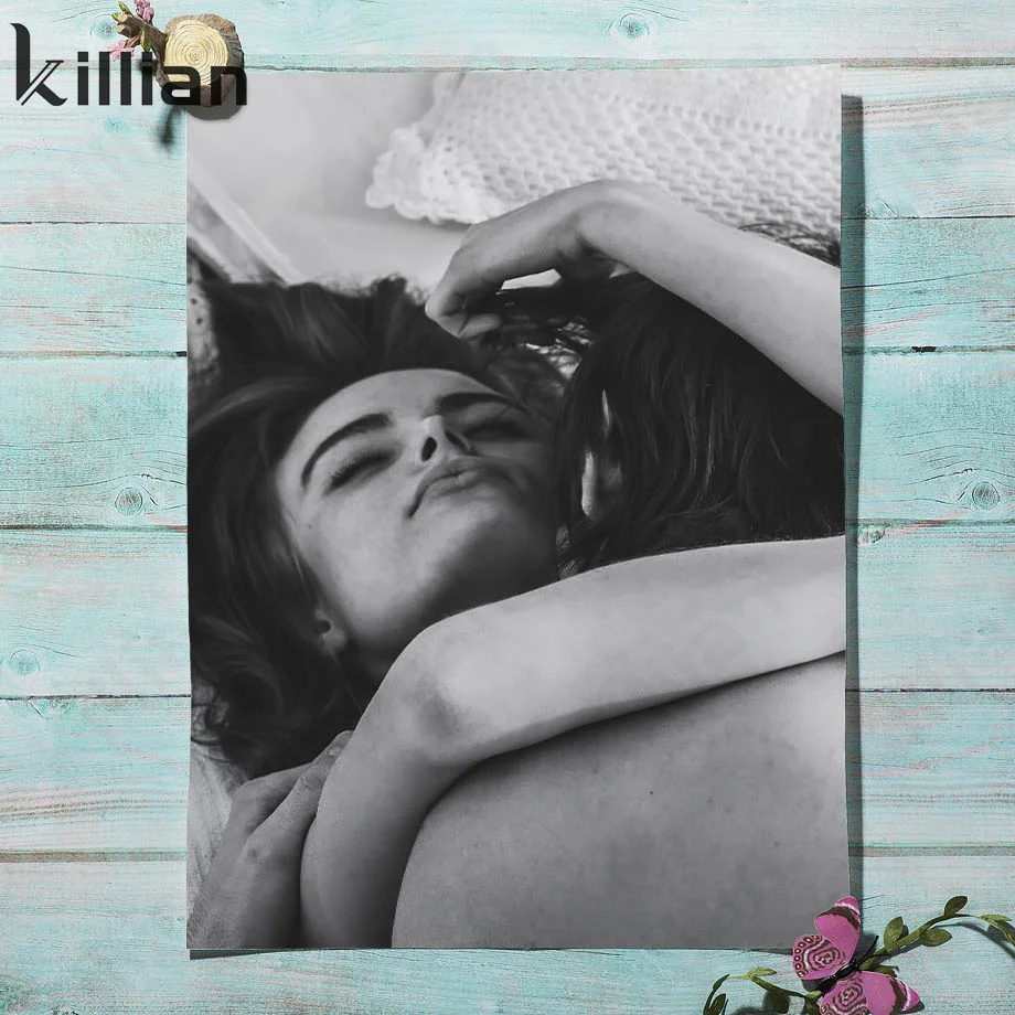 Couple Body Silhouette Hand Window Picture Wall Sticker Nordic Poster Wall Art Print Canvas Painting Decoration Picture Wall Art