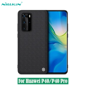

Cover For Huawei P40 Pro Case NILLKIN Textured Nylon Fiber Case Non-slip And Light Phone Protector Back Cover For Huawei P40