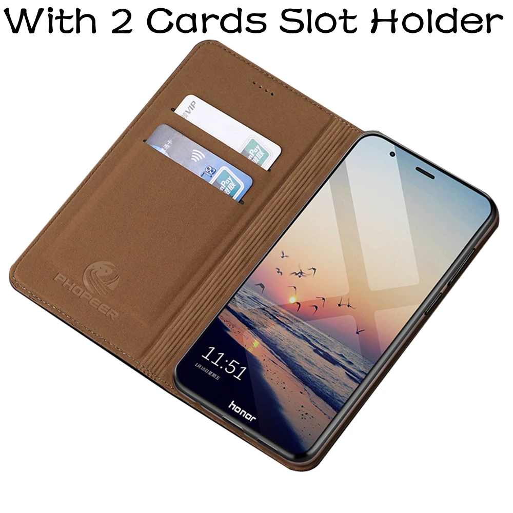 소 가죽  가죽 마그네틱 폐쇄 홀스터 케이스 Ulefone 참고 11P/Ulefone S10 프로 전화 케이스 카드 슬롯 포켓 Capa