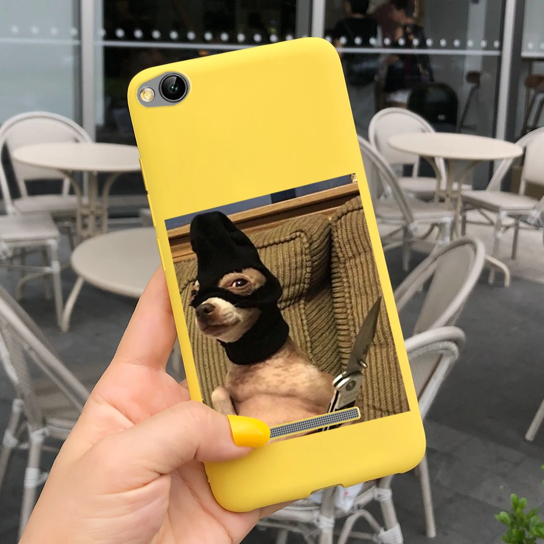 Lovely Cartoon Silicone Phone Case - Candy Color Soft Cover