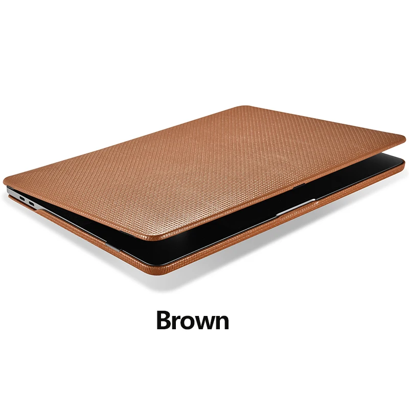Genuine Leather Case For MacBook Pro 13″ (2016–2025) – Full Protection, Magnetic Closure