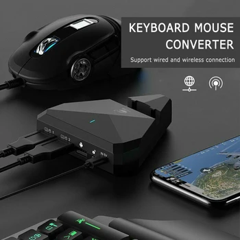 

PUBG Mobile Gamepad Controller Gaming Keyboard Mouse Converter For Android ios Phone IPAD Bluetooth wireless Adapter Universal
