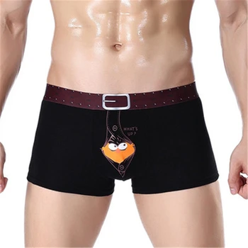 

Brand Mens Underwear Boxer Modal Homme Boxershorts Men Boxers Sexy Male Underpants Print Cartoon Plus Size M-3XL