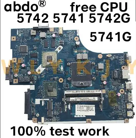 LA-5893P материнская плата для ноутбука ACER 5742 5742G 5741 5741G HM55 LA-5891P LA-5894P 100% test | Компьютеры