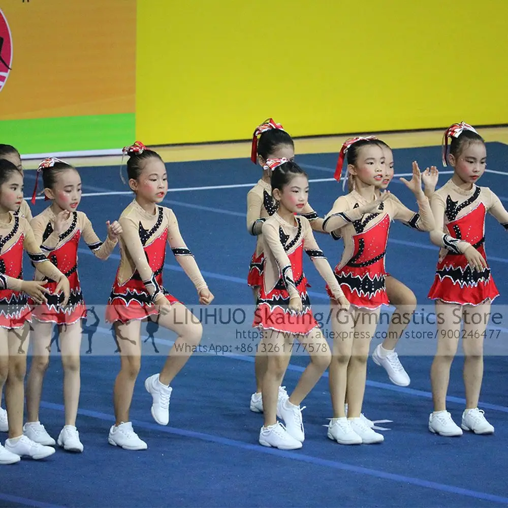 figure-skating-dress-women-girls-bowknot-aerobics-cheerleading-varsity-cheerleader-competition-costume-rhythmic-dress-uniform