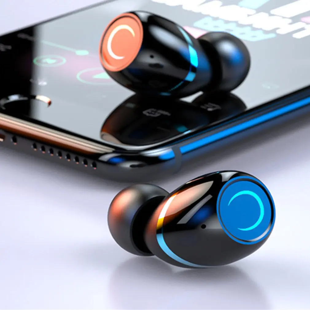 300h Long standby Bluetooth G05 5 1 TWS Earphone USB Wireless Earbuds noise reduction key Control Prevent accidental touch