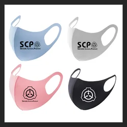 SCP Special Containment Procedures Foundation Mask Mobile Task Forces MTF Facemask For Kids Adults Washable Reusable Mask