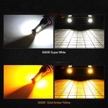 

9006 HB4 Car Lights 12SMD LED Driving Bulbs Lamps Exterior Replacement