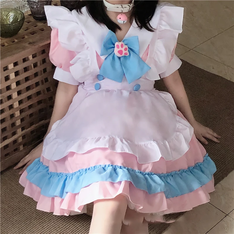 Japanese Schoolgirl Nightwear Cotton Cup Underwear Satin Lace Wire Free Bandeau Bra Set Private House Sexy Fairy Lingerie Sets lace bra and panty sets