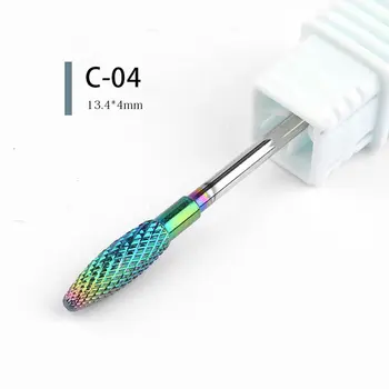 

Nail Polished Tungsten Steel Color Polishing Head Single Bullet Type Electric Nail Polishing Machine Tool