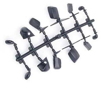 

1Set Rearview Mirror Car Shell Black/Silver Decorative Parts for 1/10 RC Model Drift s Spare