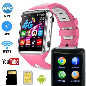 

W5 Android Smart Watch 4G SIM Bluetooth Wireless Network NFC with Camera Children's Smart Game GPS Children's Watch Facebook