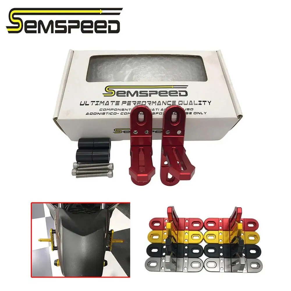 SEMSPEED мотоциклетная противотуманная фара стойка кронштейн держатель света для