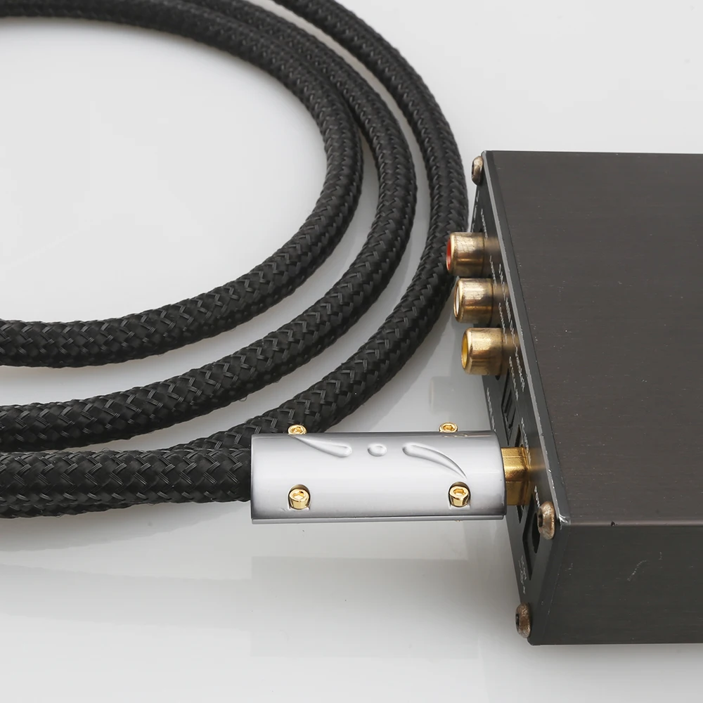 Banhado a Ouro Usb a b e Usb Viborg-cabo Hi-fi Conector Usb 24k - Image 6