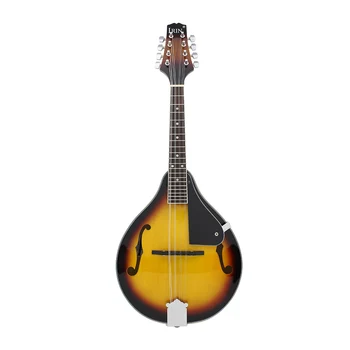 

Sunburst 8-String Basswood Mandolin Musical Instrument With Rosewood Steel String Mandolin Stringed Instrument Adjust