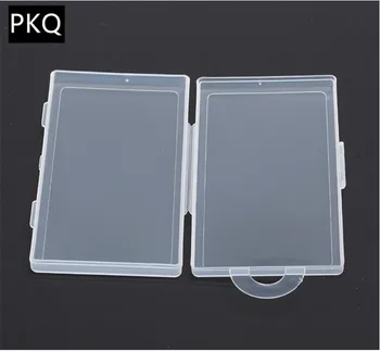 

30Pcs Wholesale Retail Storage Boxes Clear Gift Packing Box PP Small Box Rectangle Organizer Case 11.5*6.1*1.3cm
