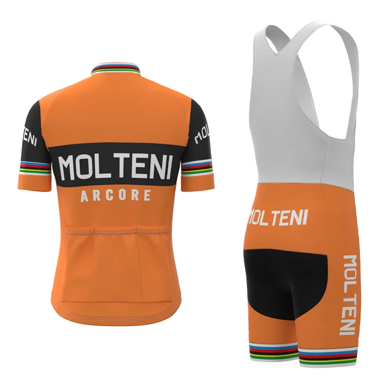 Мужская футболка с коротким рукавом MOLTENI Team летний комплект из джерси в стиле
