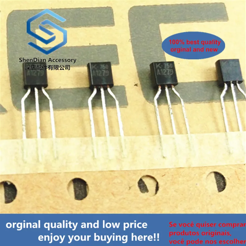 30pcs orginal new KTA1279 A1279 TO-92 EPITAXIAL PLANAR PNP TRANSISTOR real photo