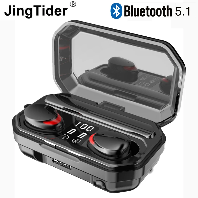 M15 наушники-вкладыши TWS с Беспроводной Bluetooth 5 1 наушники 9D Шум сокращения