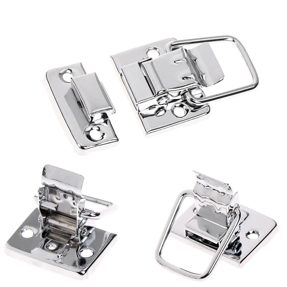 

1PC / 5PCS / 10PCS Chromium Plated Chrome Toggle Latch For Chest Box Case Suitcase Tool Clasp Simply Lift The Pull Arm To Open