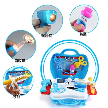 

BOWA kids doctor set toys pretend play kids toys doctor set for kids suitcase set playset boys girls toys role play toys