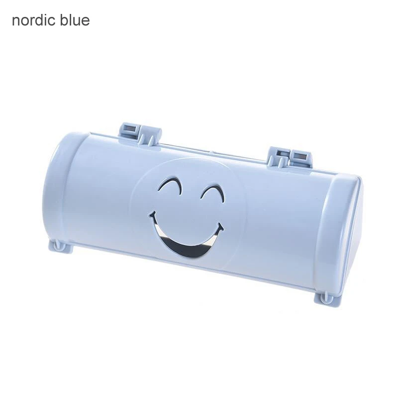 nordic blue Настенный Чехол для ванной, пластиковый пакет для хранения, ящики для мусора, кухонные мешки для мусора, для домашнего хранения - Цвет: nordic blue