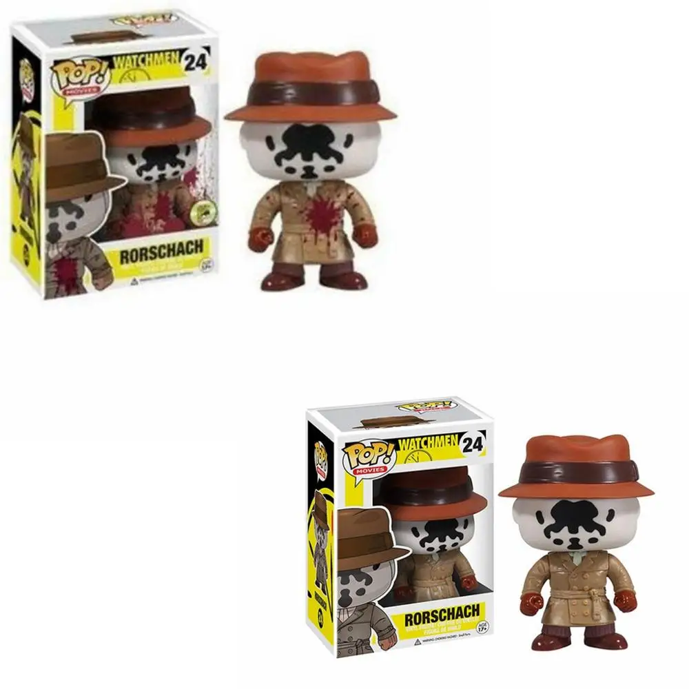 FUNKO POP WATCHMEN 24 # RORSCHACH экшн фигурки из винила Коллекционная модель игрушка для