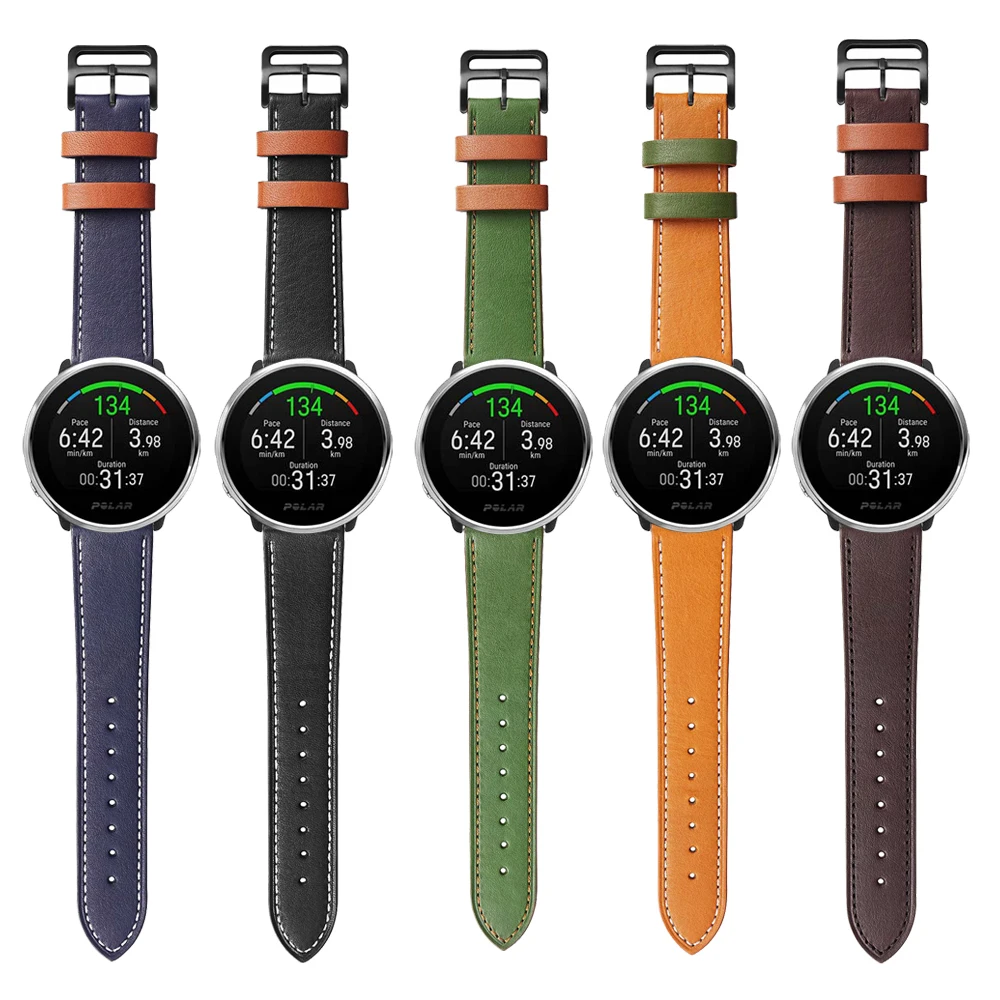 Сменные аксессуары ремешок для часов POLAR IGNITE умные часы Band Vantage M кожаный браслет 22