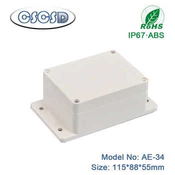 

1pcs/lot 115*88*55mm abs control electronic junction box enclosure case abs medical equipment enclosure smc junction box