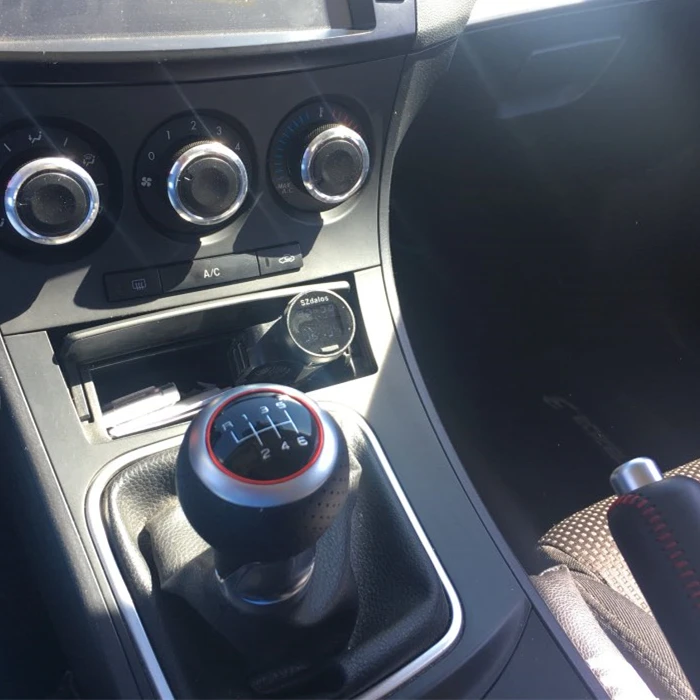 FaroeChi MT ручка переключения передач R123456 для Audi A4 S4 B8 8K A5 8T Q5 8R S Line 07 15 ручная кожаная