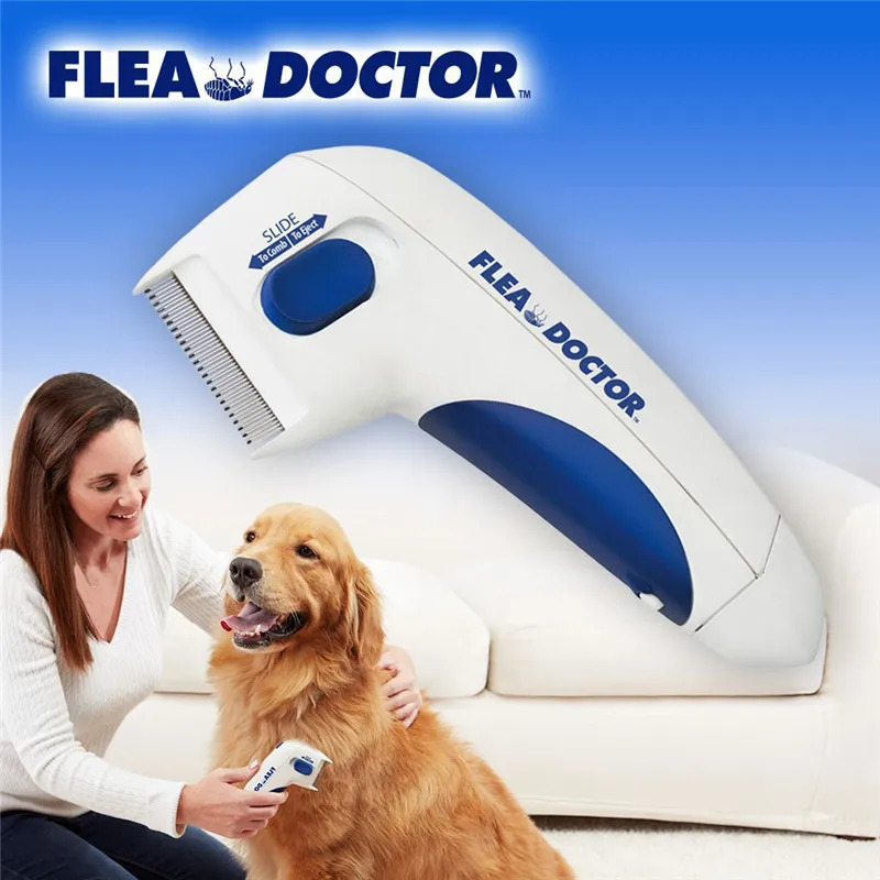 Electric Flea & Tick Comb For Cats And Dogs Buy Now