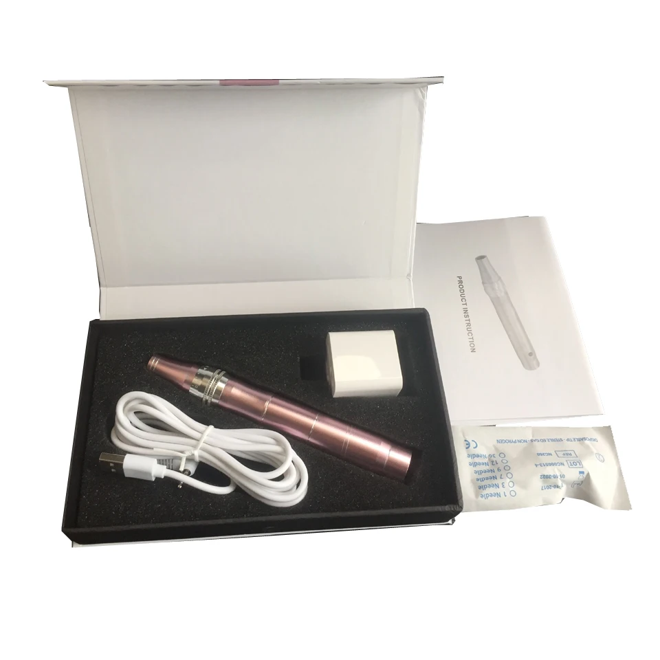 High Quality Rotary Tattoo Machine Electric Auto Micro MTS Nano Needle Derma Therapy Makeup Pen Mosaic Machine Microblading tattoo machine kit