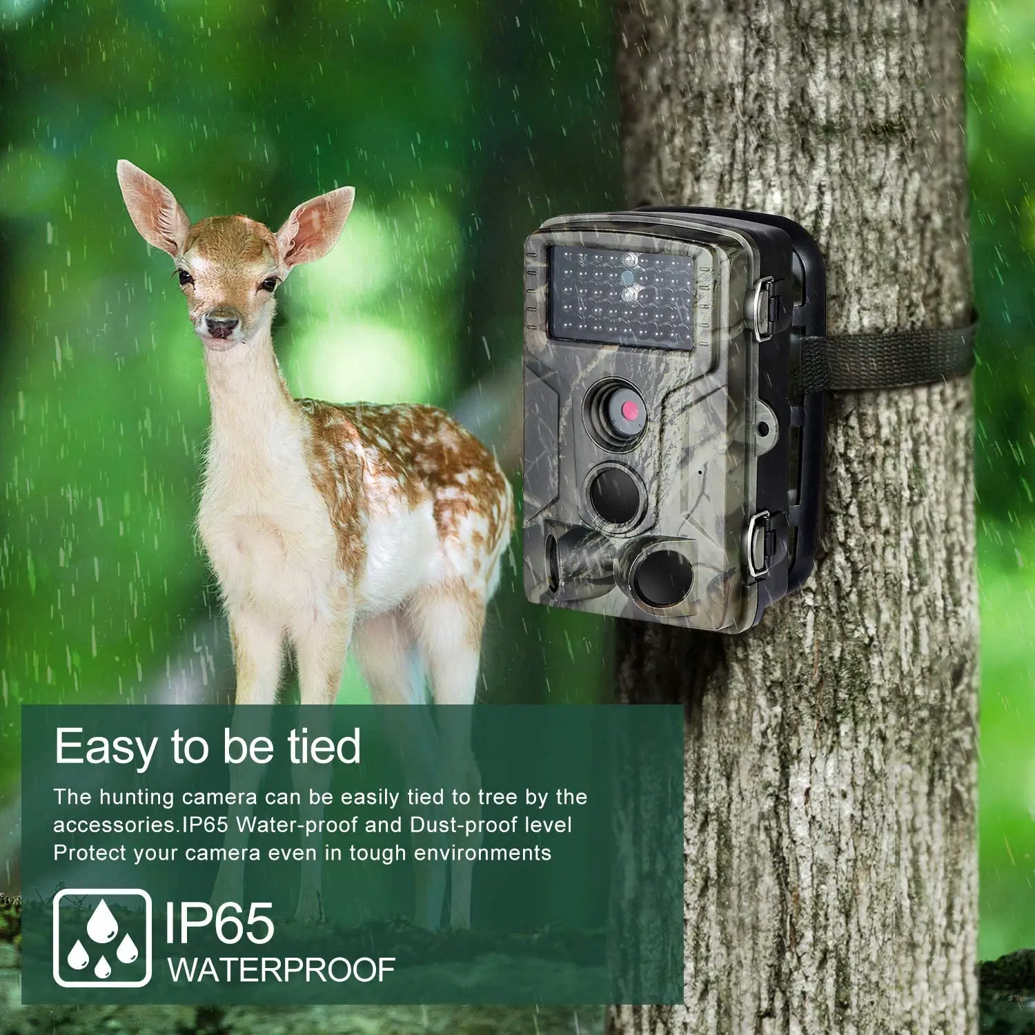 SUNTEKCAM 20MP 1080P Wildlife Trail Camera Photo Trap Infrared Hunting Camera HC802A Wildlife Wireless Surveillance Tracking Cam