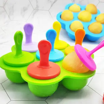 

Multifunctional Silicone Ice Pops Mold Good Toughness and Strong Endurance Popsicle Maker Ice Box DIY Baking Tool