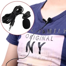 Universel Portable 3.5mm Mini casque micro revers Lavalier pince Microphone pour la Lecture enseignement conférence Guide Studio micro