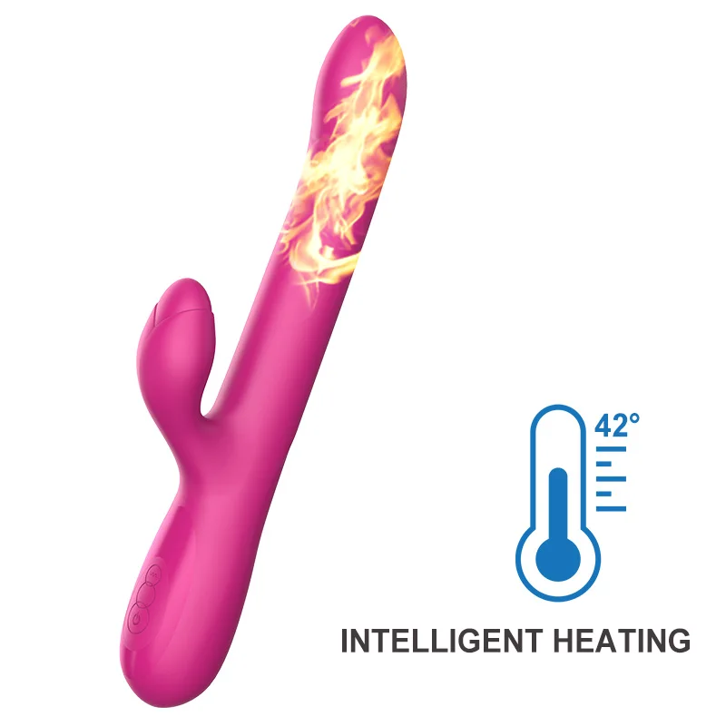 Секс игрушки для женщин G Spot Дилдо Вибратор двойной вибрации силиконовый